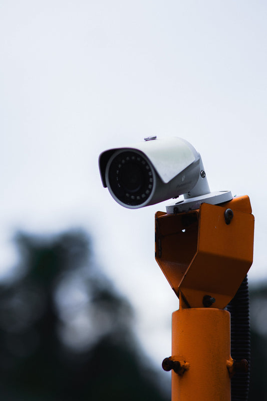 Security camera against blue sky — six new Peninsula Smart Care service areas